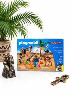 PLAYMOBIL History - Tomb Raiders’ Camp #9166